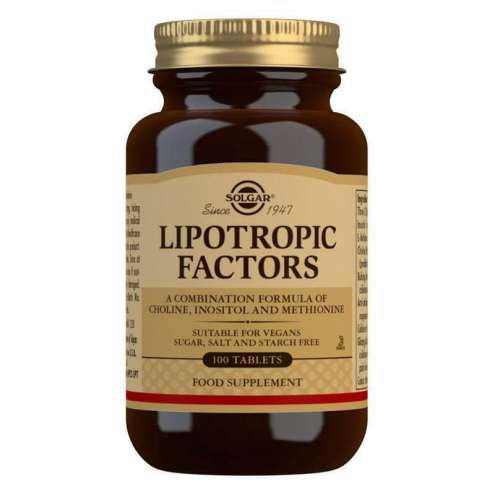 SOLGAR Lipotropní faktory 100 tablet